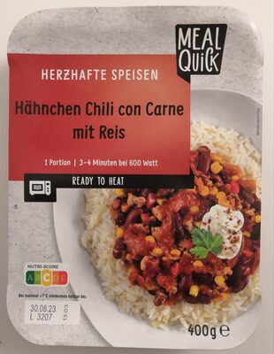 Hähnchen Chili con Carne mit Reis - Produkt