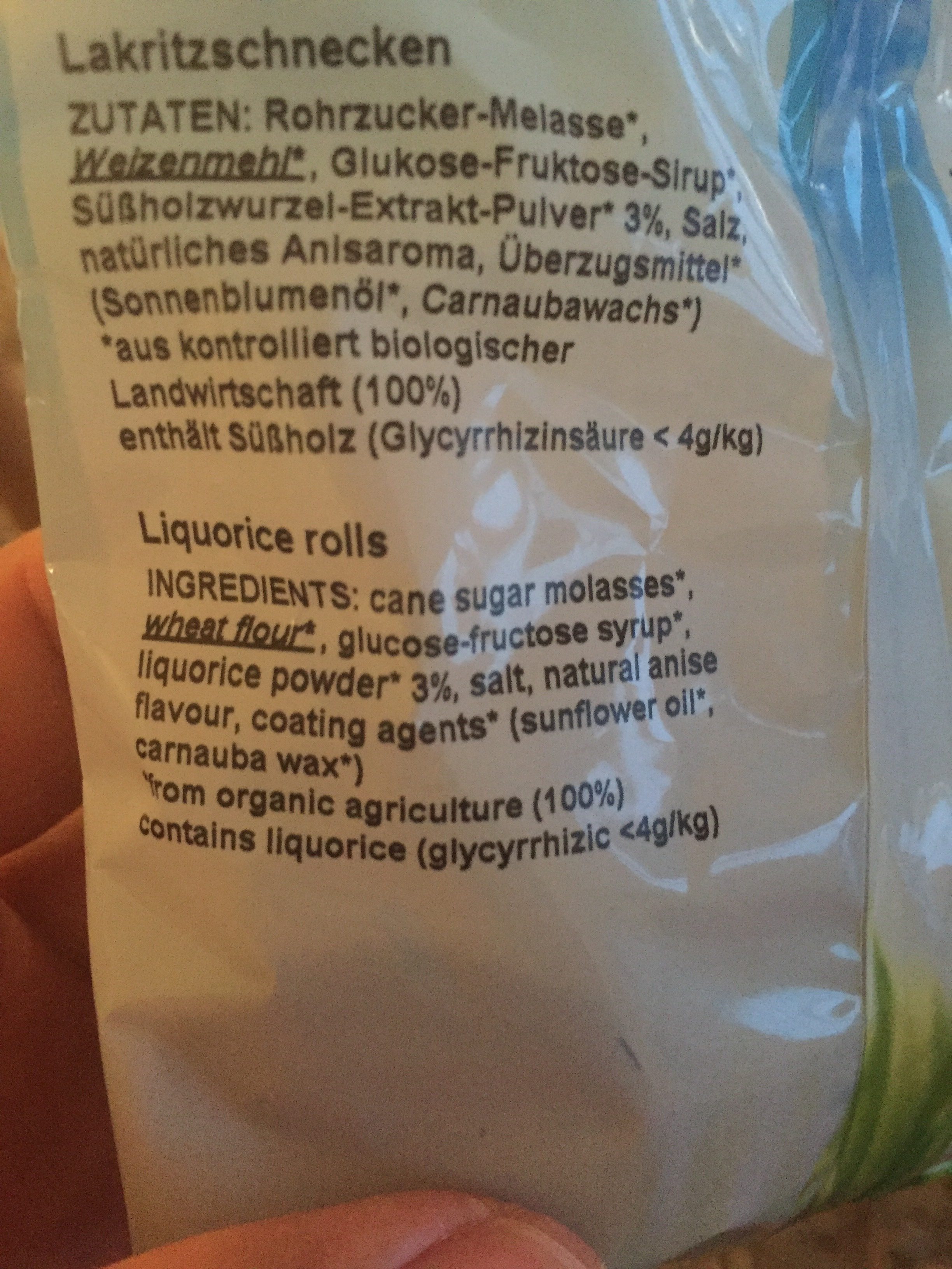 Droprolletjes - Ingredients - fr