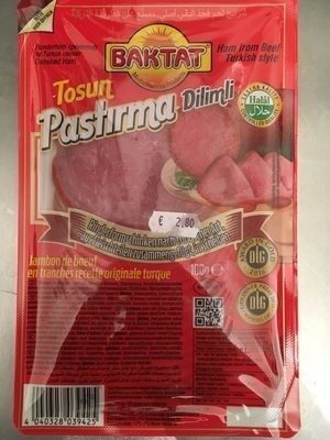 Tosun Pastirma Dilimli - Produkt - fr