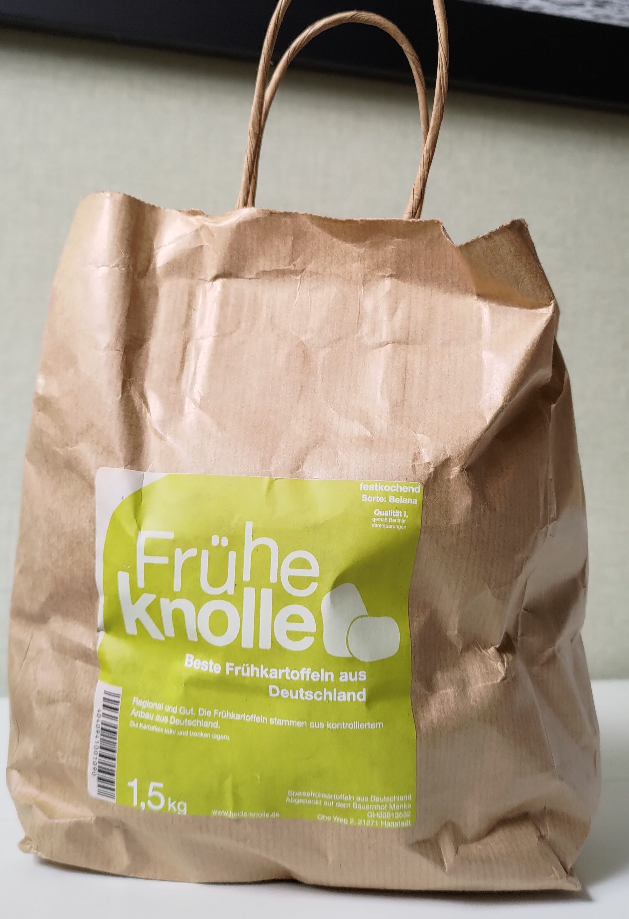Frühe Knolle - Produkt