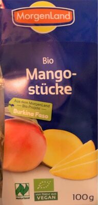 Bio Mangostücke - Product