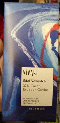 Edel Vollmilch 37% Ecuador-Caribe - Product - de
