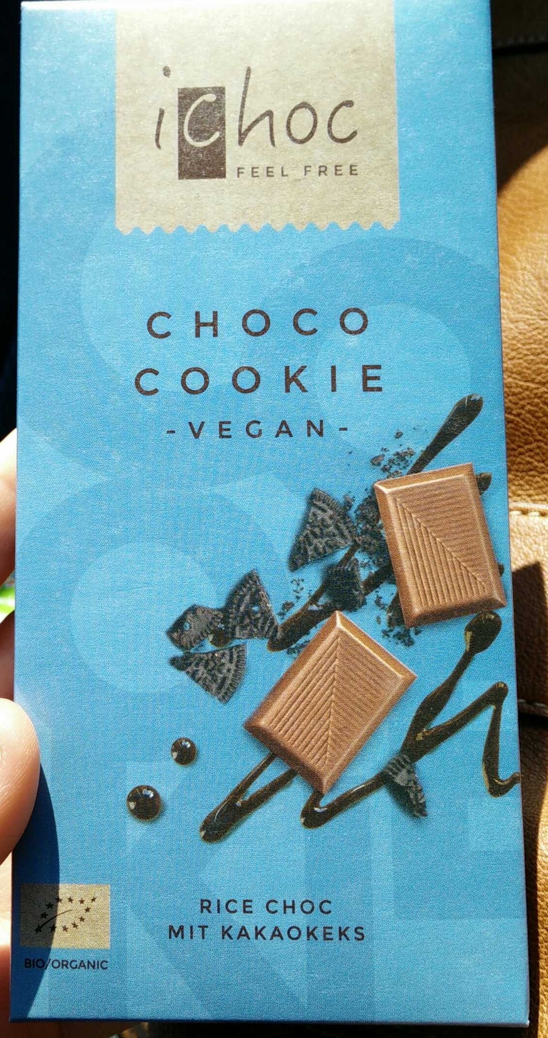 Choco cookie vegan rice choc - Product - fr