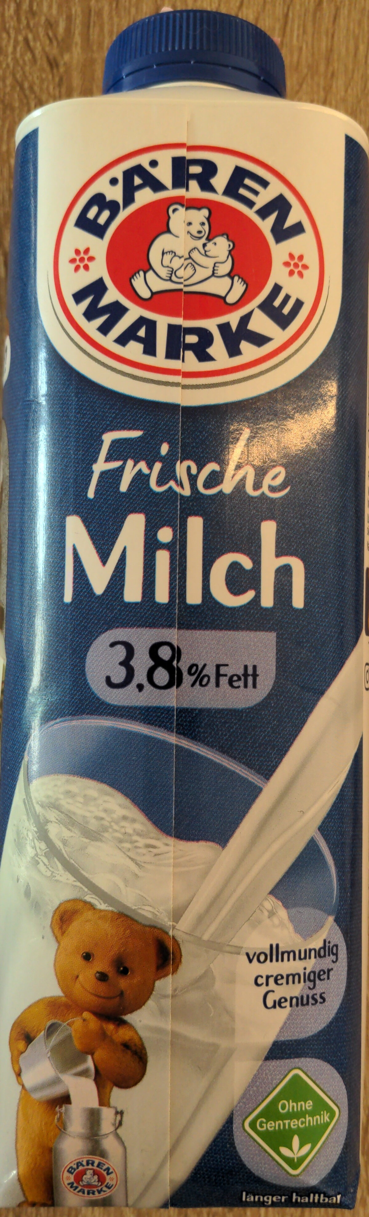 Frische Milch 3,8% Fett - 产品 - de