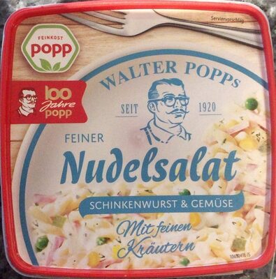 Nudelsalat, Schinkenwurst & Gemüse - Product - de