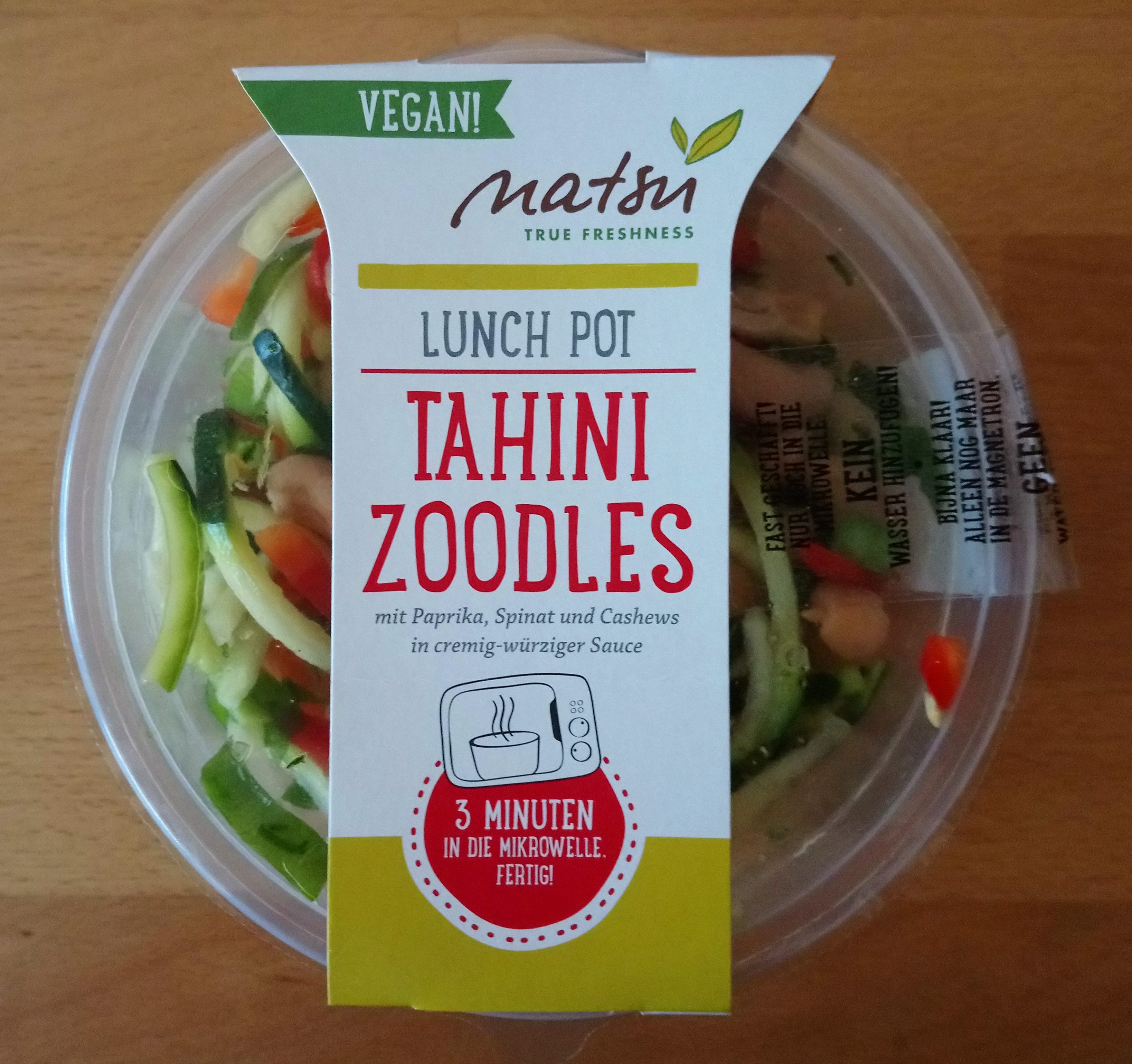 Lunch Pot Tahini Zoodles - Product - de