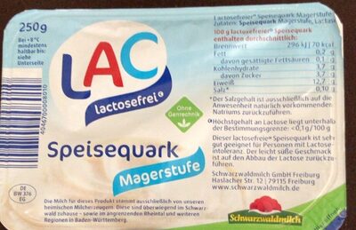 Speisequark Lactosefrei - Produkt