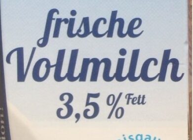 Schwarzwaldmilch Frische Vollmilch 3,5% Fett - Zutaten