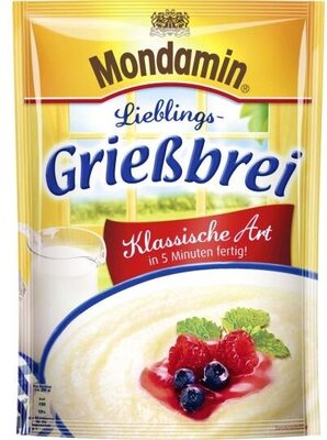 Lieblings-Grießbrei - Product - de