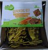Crackers con curcúma, zanahoria y semillas de lino - Product