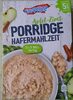 Apfel-Zimt Porridge Hafermahlzeit - Produkt