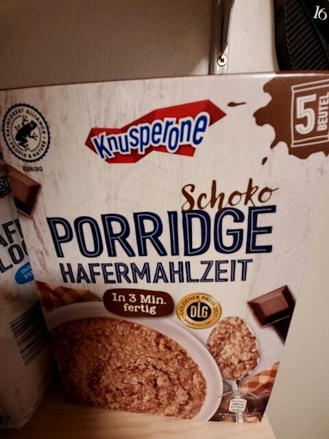 Porridge Hafermahlzeit - Schoko - Produkt