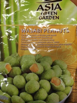 ALDI ASIA GREEN GARDEN Asiatische Snack-Spezialität  Wasabi-Erdnüsse  1.69 * 150-g-Beutel kg = 11.27 - Product