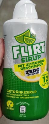 Flirt Sirup mit Zitronengeschmack Zero - Produkt