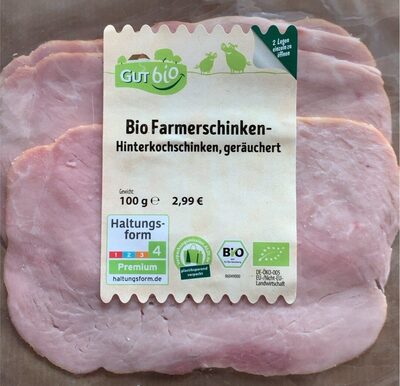 BIo Farmerschinken- Hinterkochschinken - Produkt