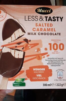 Less and Tasty - Salted Caramel Milk Chocolate - Produkt