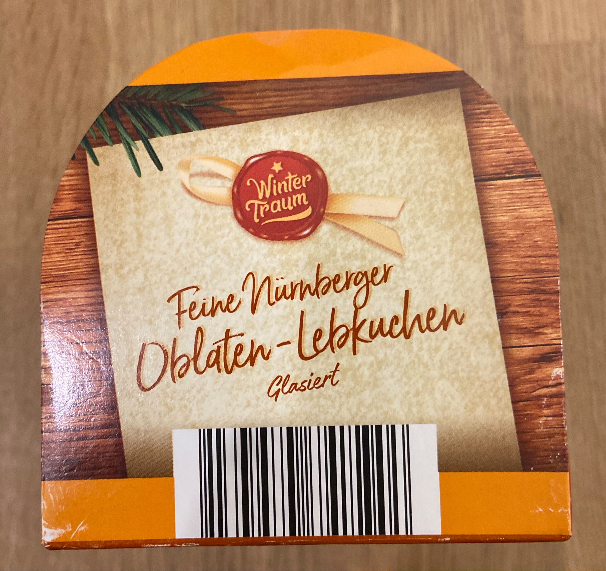 Nürnberger Oblaten-Lebkuchen glasiert - Produkt
