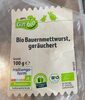 Bio Bauernmettwurst geräuchert - Produkt