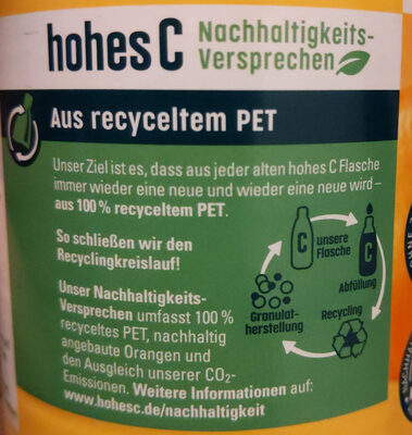 Milde Orange - Instruction de recyclage et/ou informations d'emballage - de