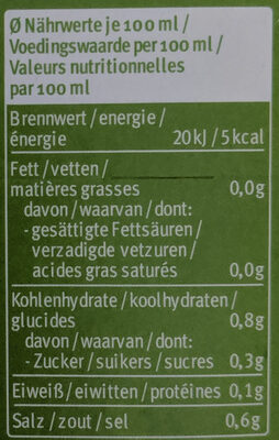 Natur Compagnie Drink Bouillon Rocking Veggie - Voedingswaarden - de
