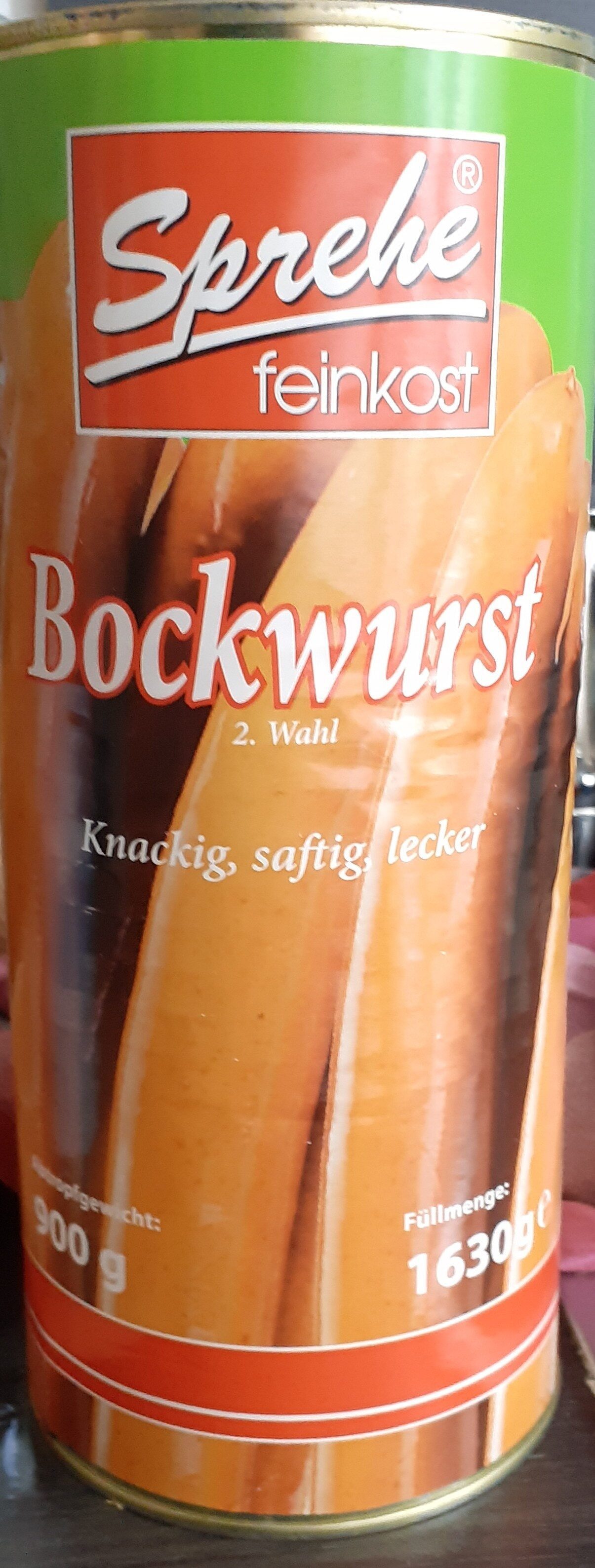 Bockwurst - Produit - de