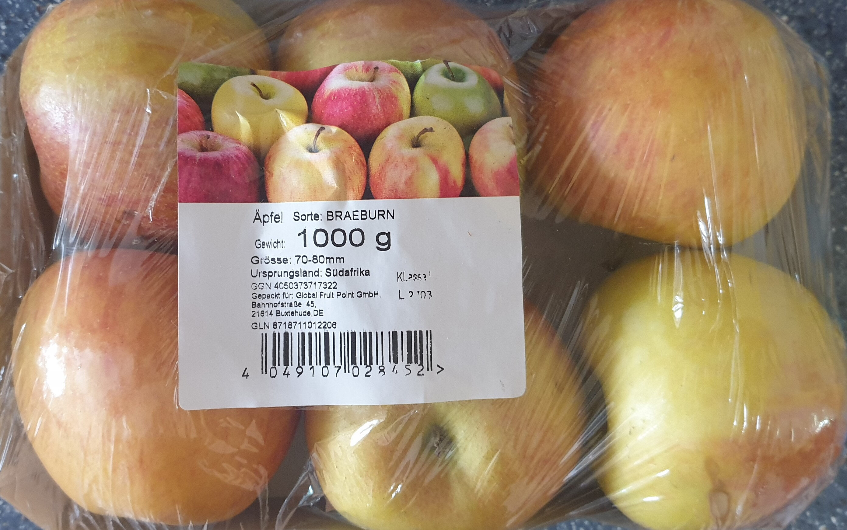 Äpfel, Sorte: Braeburn - Product - de