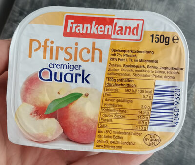 Pfirsich cremiger Quark - Product - de