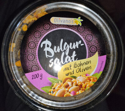 Bulgursalat mit Bohnen und Oliven - Produkt