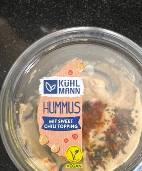 Hummus  mit Sweet Chili Topping - Produkt - en