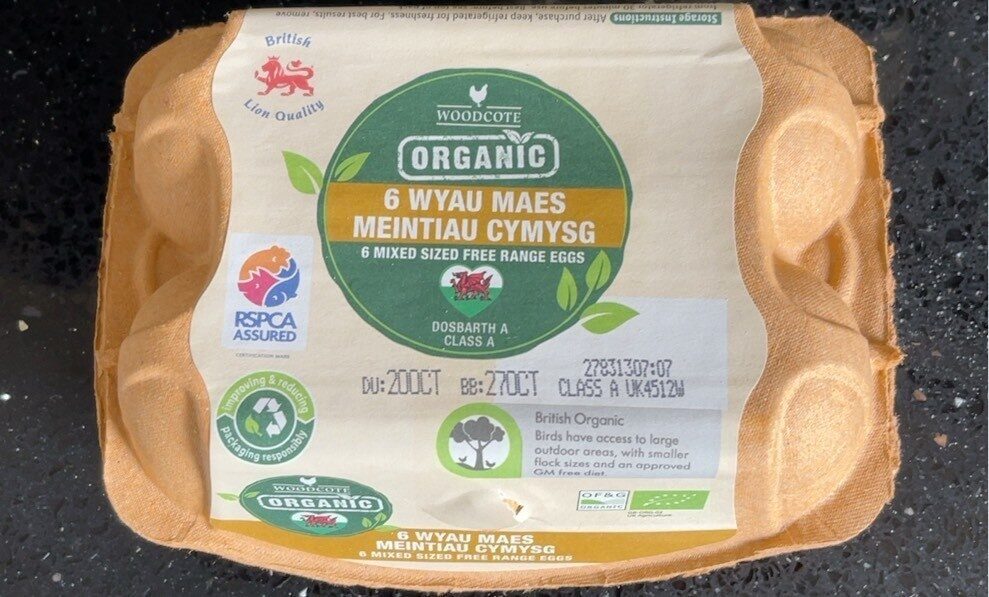 Organic eggs - Product