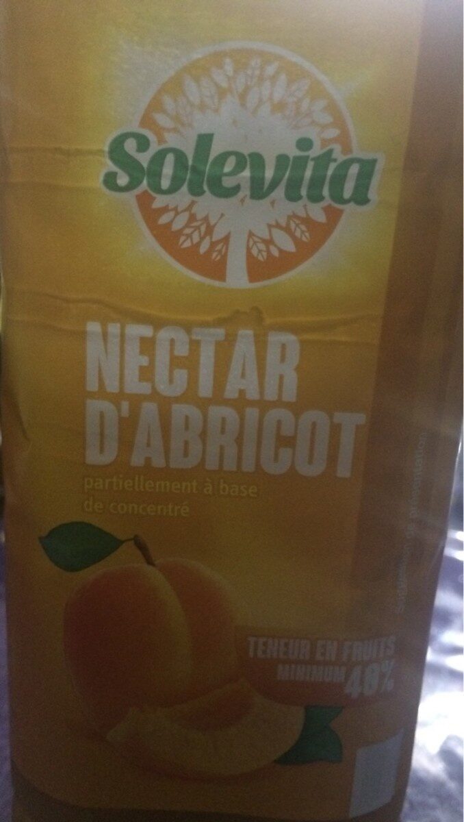 Nectar d'abricot - Produit
