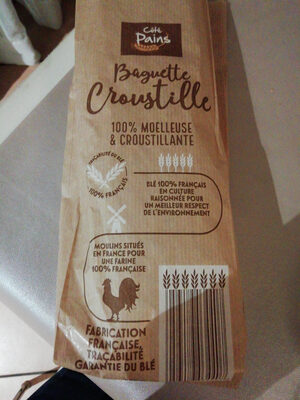 Baguette croustille - Ingrediënten - fr