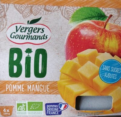 Compote Bio Pomme Mangue - Produit