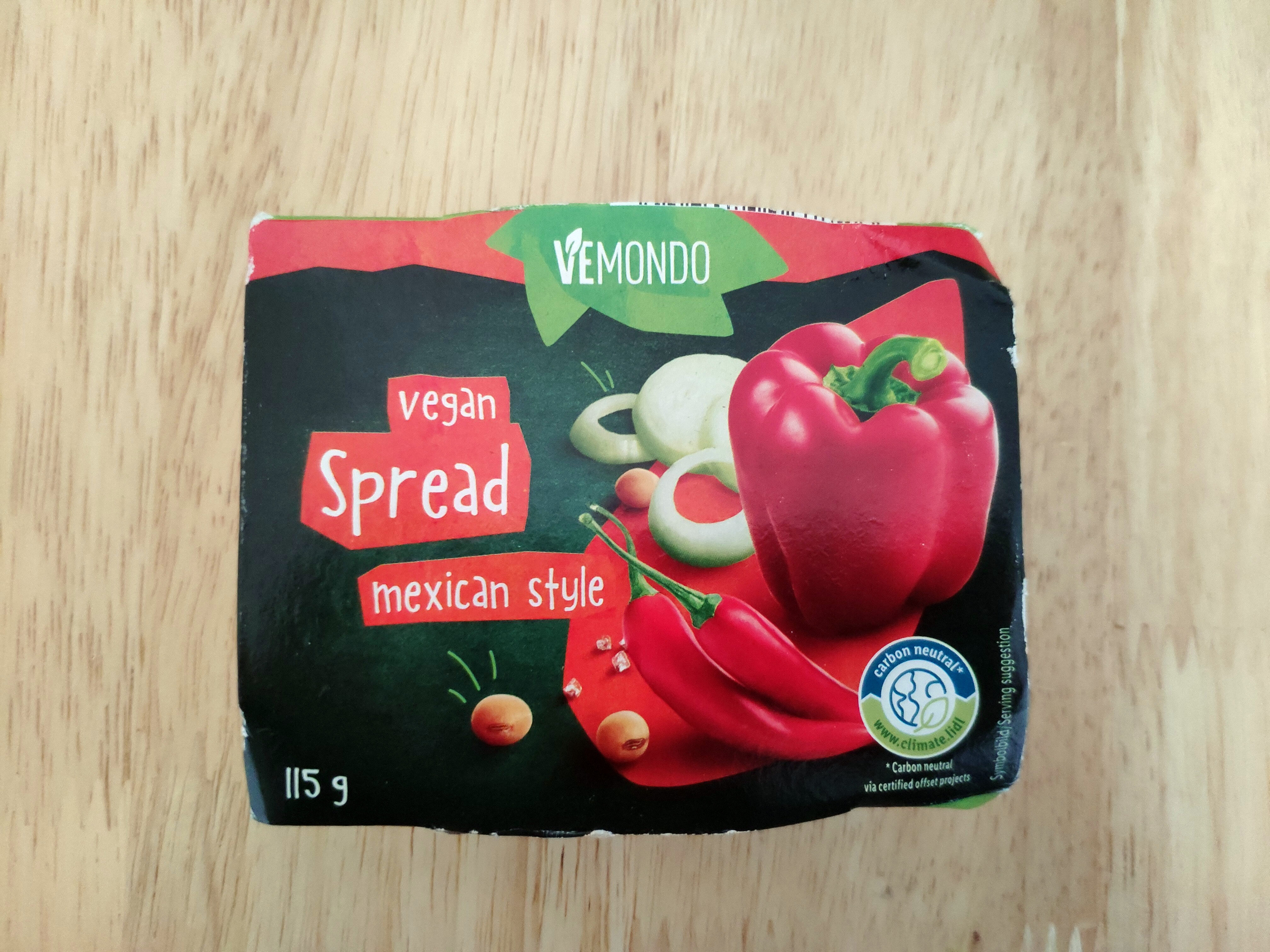 Vegan spread mexican style - Produkt - en