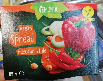 Vegan spread mexican style - Produit