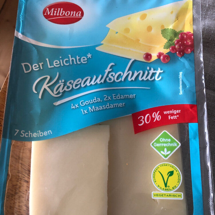 Käse Aufschnitt leicht - Producto - de