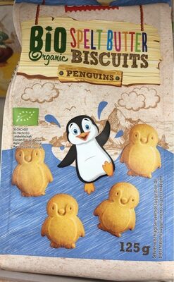 Spelt butter biscuit penguins - Prodotto - fr