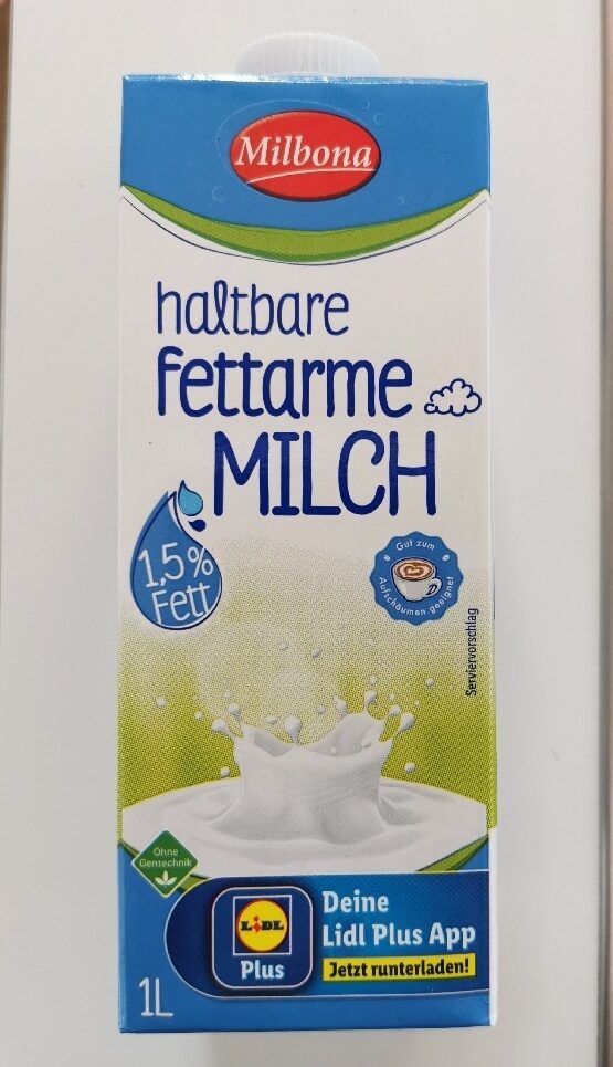 haltbare fettarme Milch - Produkt