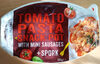 Chef Select Tomato Pasta Snack Pot with Mini Sausages + Spork - Product