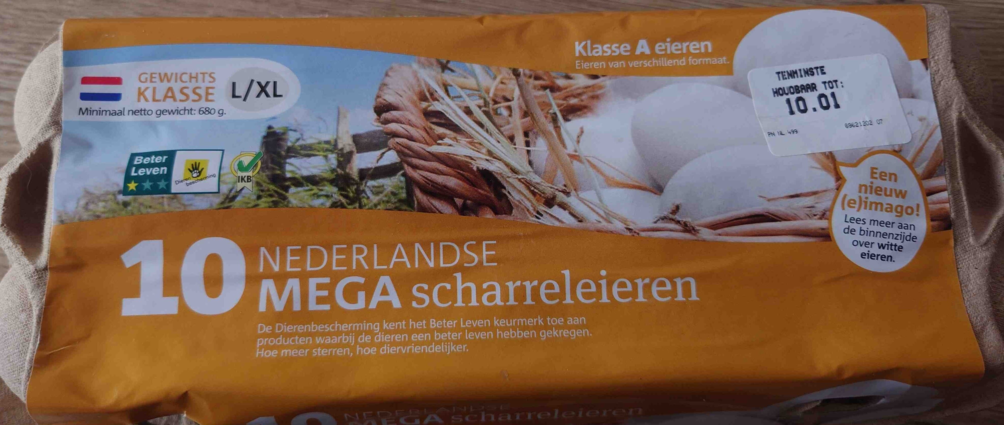 Nederlandse MEGA scharreleieren - Product - nl