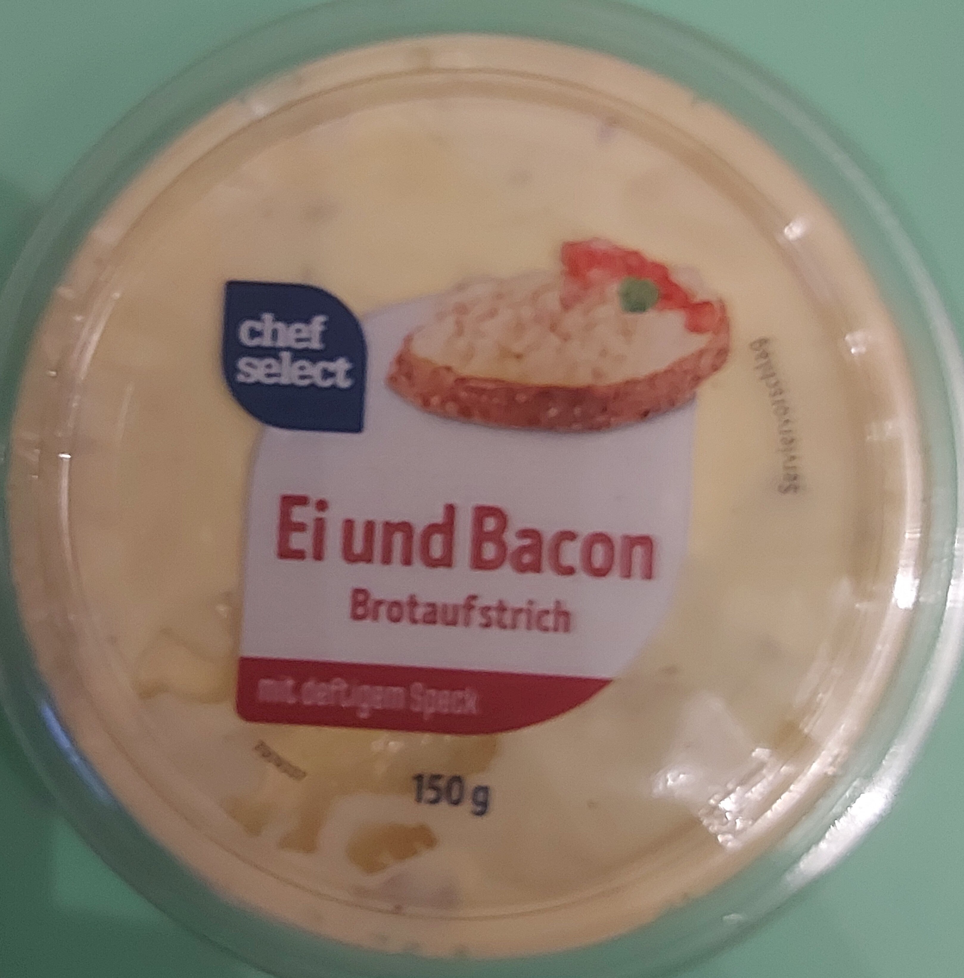 Ei und Bacon Brotaufstrich - Produkt