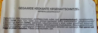 Krokante schnitzels - Ingrediënten