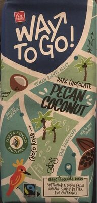 Way to go Pecan Coconut - Product - fr