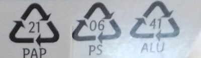 Soyo bianco - Istruzioni per il riciclaggio e/o informazioni sull'imballaggio