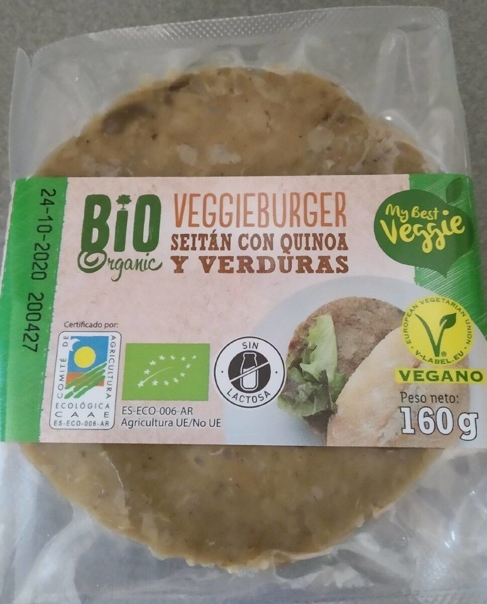 Bio veggieburger - Producte - es
