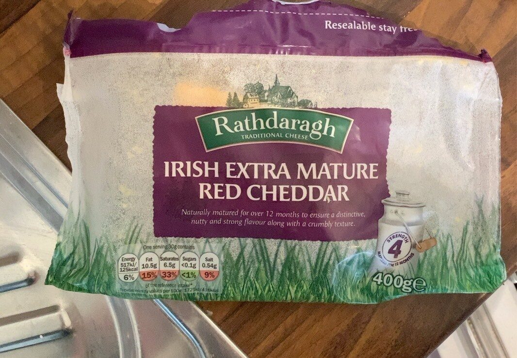 Irish Extra Mature Red Cheddar - Product