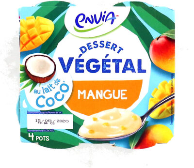 Dessert Végétal Mangue - Au lait de coco - Product - fr