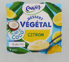 Dessert végétal lait de coco citron - Product