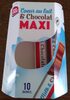 Cœur au lait & Chocolat MAXI - Produit