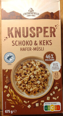 Knusper Schoko & Keks Hafer-Müsli - Produkt